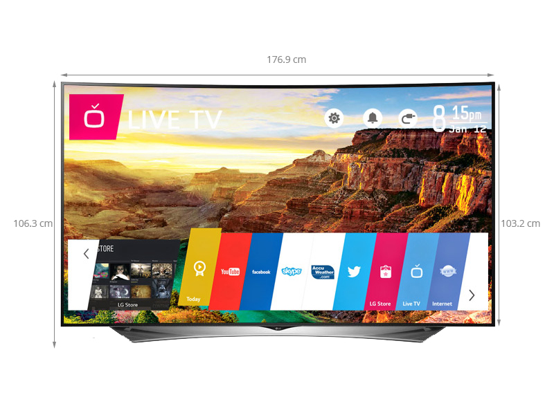 Smart Tivi Cong LG 79 inch 79UG880T