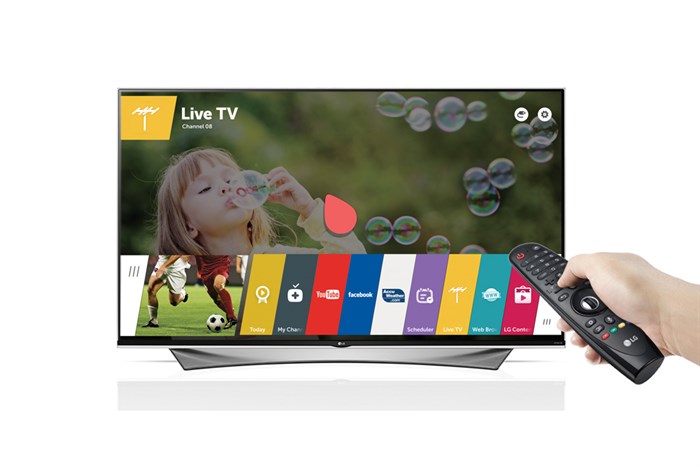 Smart Tivi LG 65 inch 65UF950T Màu Trắng - Đen