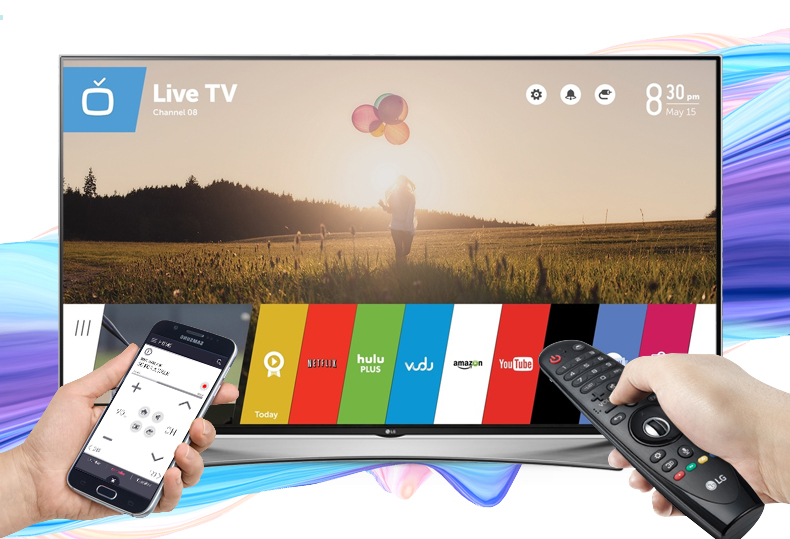 Sử dụng điện thoại điều khiển tivi với các ứng dụng LG TV Plus