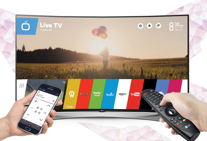 Smart Tivi LED LG 65UG870T 65 inch - Điều khiển tivi bằng điện thoại với ứng dụng ứng dụng LG TV Remote, LG TV Plus