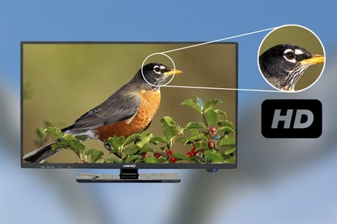 Asanzo 25E110 có độ phân giải HD