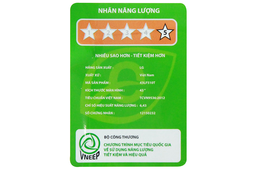 Tivi LG 43 inch 43LF510T Màu Đen