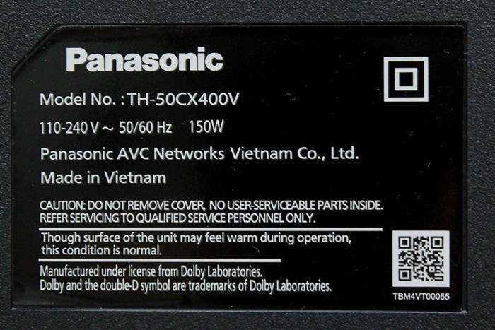 Tivi Panasonic 4K 50 inch TH-50CX400VV