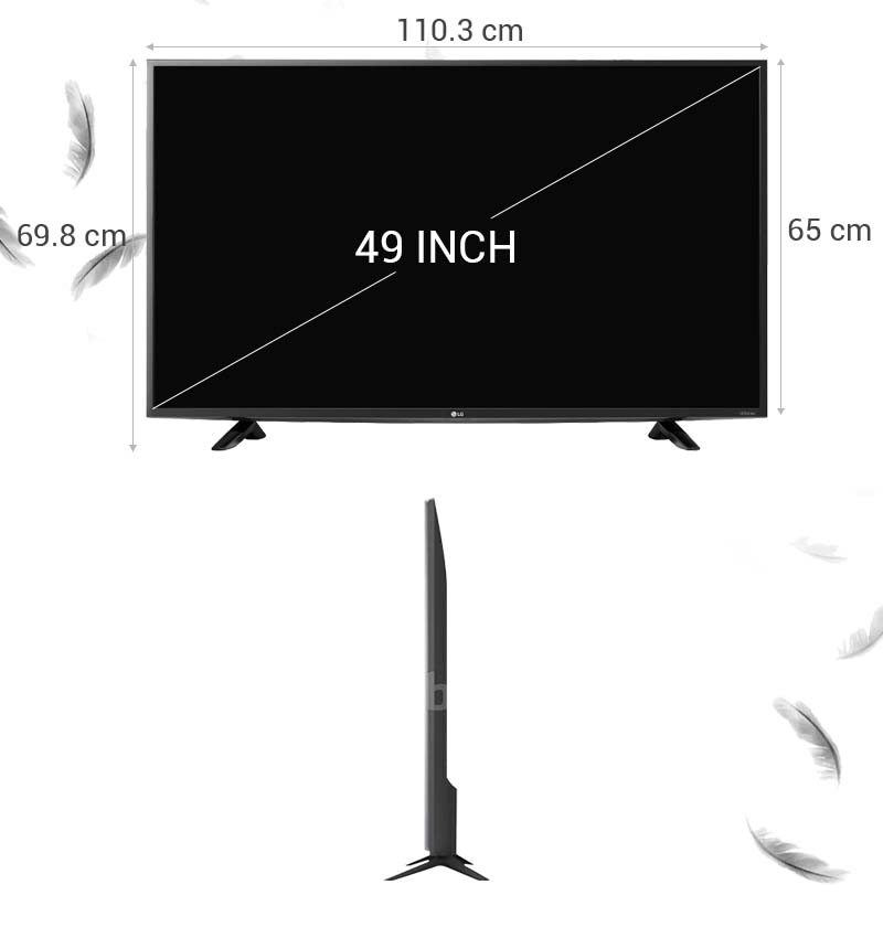 Tivi LG 49LF510T 49 inch -  Thông số kỹ thuật