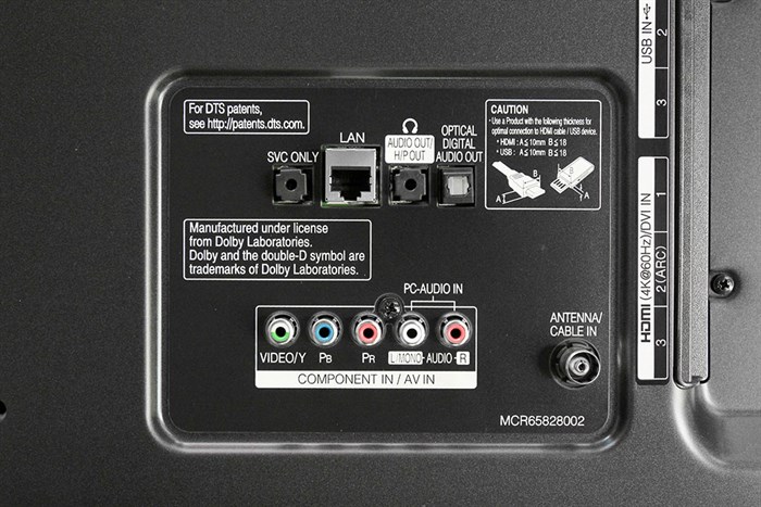 Smart Tivi LG 65 inch 65UF860T Màu Đen