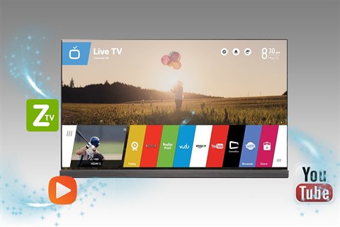 LG OLED65G6P sử dụnug hệ điều hành WebOS 3.0