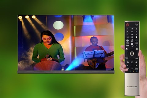 LG OLED65G6P trang bị remote thông minh
