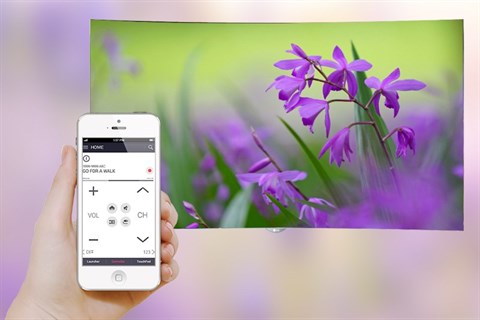 LG 55EG920T có thể điều khiển bằng smartphone