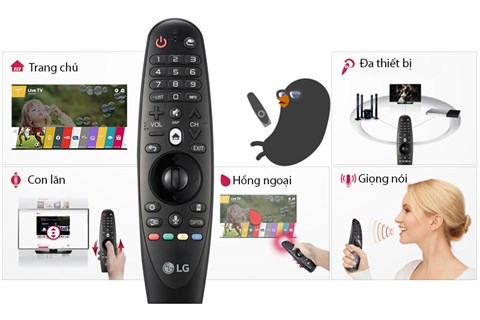 LG 55EG920T có thể tìm kiếm bằng giọng nói