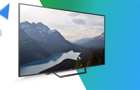 Thiết kế tinh tế, gọn nhẹ trên Internet Tivi Sony 32 inch KDL-32W600D