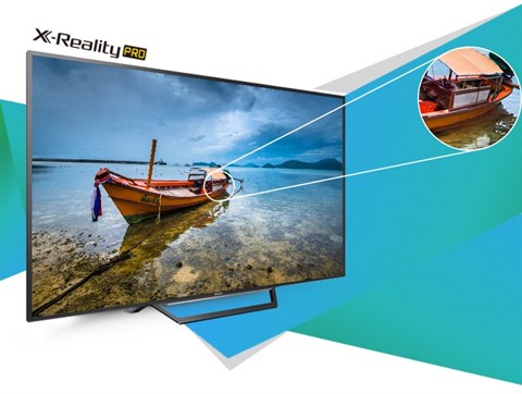 Công nghệ X-Reality PRO trên Internet Tivi Sony 32 inch KDL-32W600D