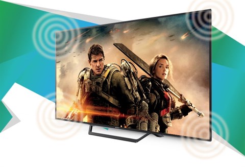 Âm thanh đa chiều mạnh mẽ trên Internet Tivi Sony 32 inch KDL-32W600D