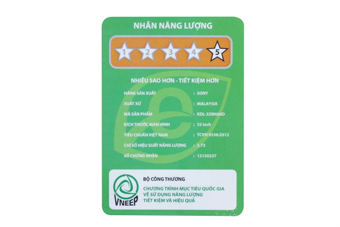 Smart Tivi Sony 32 inch KDL-32W600D Màu Đen