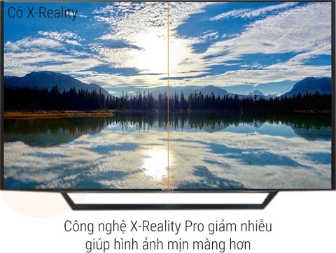 Internet Tivi Sony 48 inch KDL-48W650D Công nghệ hình ảnh x-reality pro