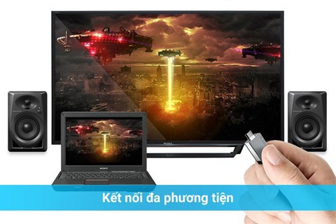 Kết nối đa dạng trên Internet Tivi Sony 48 inch KDL-48W650D