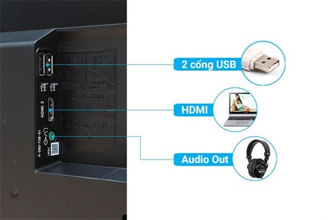 Kết nối đa dạng trên Internet Tivi Sony 48 inch KDL-48W650D
