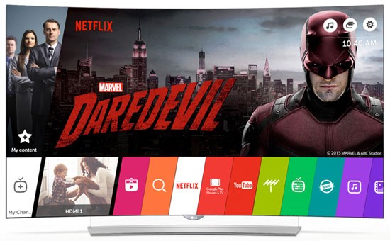 Smart Tivi OLED Cong LG 4K 65 inch 65EG965T