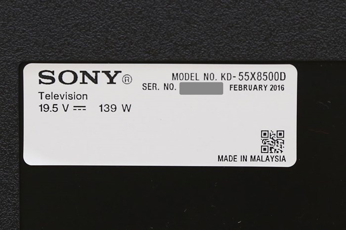 Android Tivi Sony 4K 55 inch KD-55X8500D Màu Đen