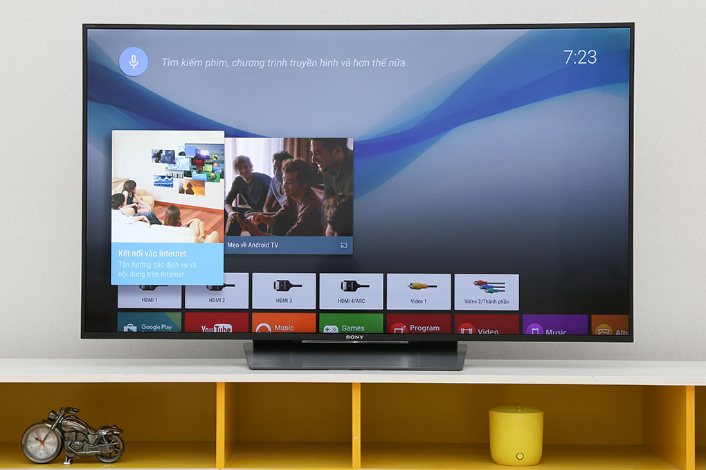 Android Tivi Sony 4K 55 inch KD-55X8500D - giá tốt, có trả góp