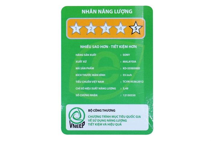 Android Tivi Sony 4K 55 inch KD-55X8500D/S Màu Bạc