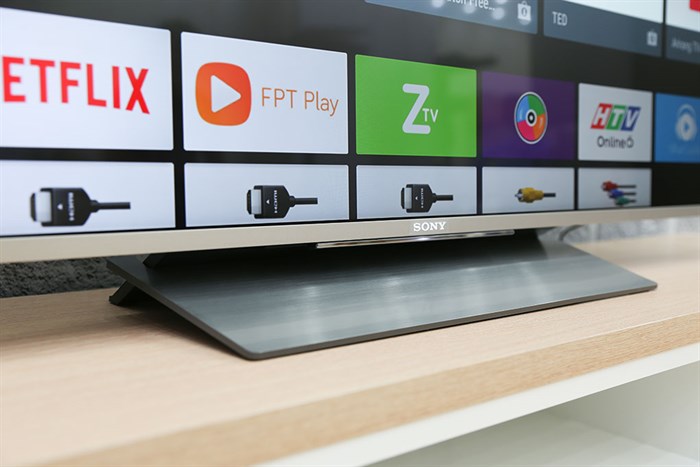 Android Tivi Sony 4K 55 inch KD-55X8500D/S Màu Bạc