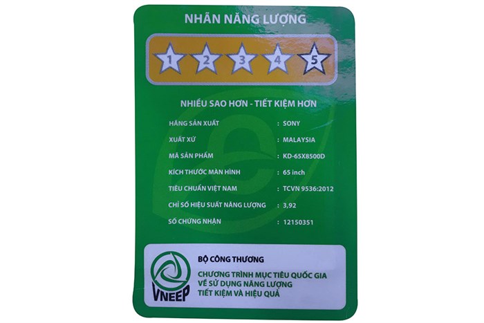 Android Tivi Sony 4K 65 inch KD-65X8500D Màu Đen