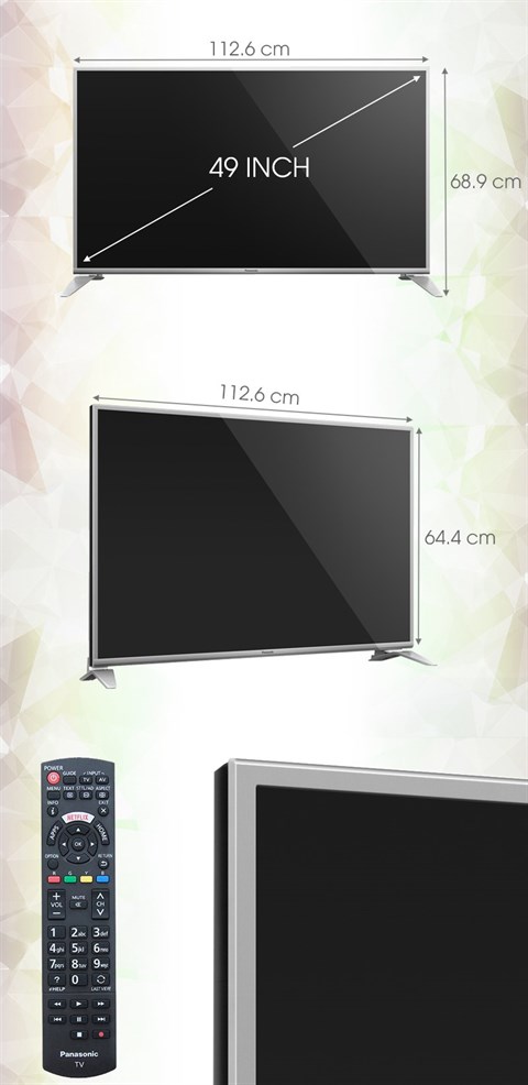 Kết nối - Smart Tivi Panasonic 49 inch TH-49DS630V