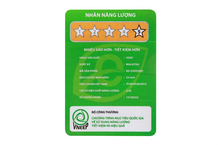 Android Tivi Sony 4K 55 inch KD-55X9300D Màu Đen