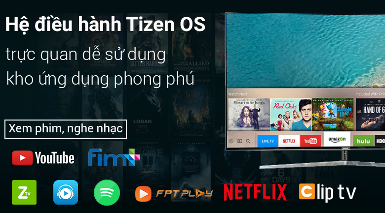 Smart Tivi Cong Samsung 4K 55 inch UA55KS9000