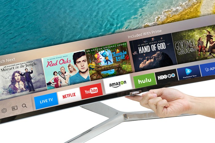 Smart Tivi Cong Samsung 4K 55 inch UA55KS9000 Màu Đen