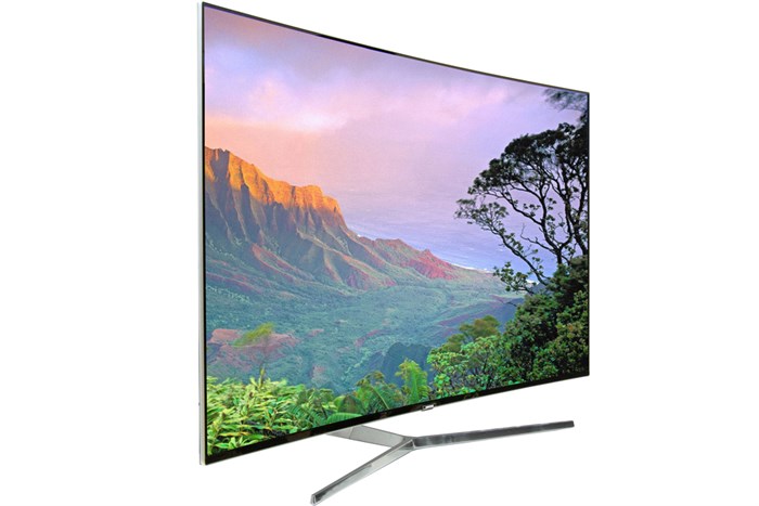 Smart Tivi Cong Samsung 4K 55 inch UA55KS9000 Màu Đen