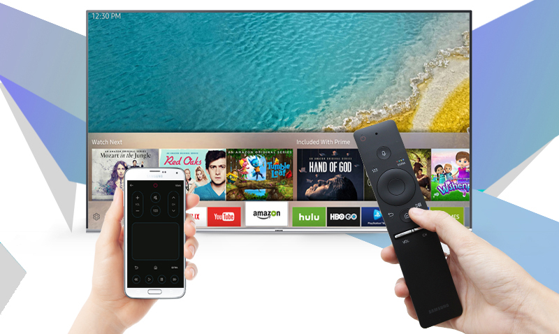 Smart tivi Samsung 55 inch UA55KS7000 - Điều khiển tivi bằng điện thoại