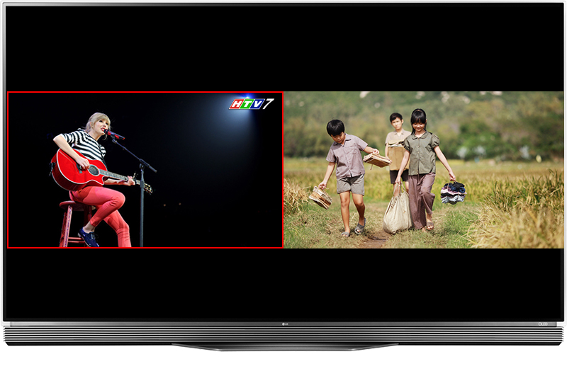 Smart Tivi OLED LG 65 inch OLED65E6T - Xem 2 màn hình cùng lúc