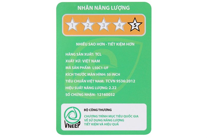 Smart Tivi TCL 4K 50 inch L50C1-UF