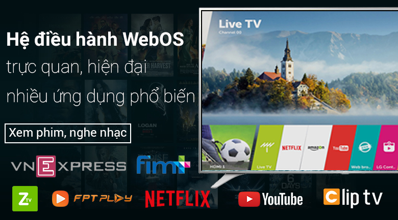 Smart Tivi LG 4K 49 inch 49UH650T