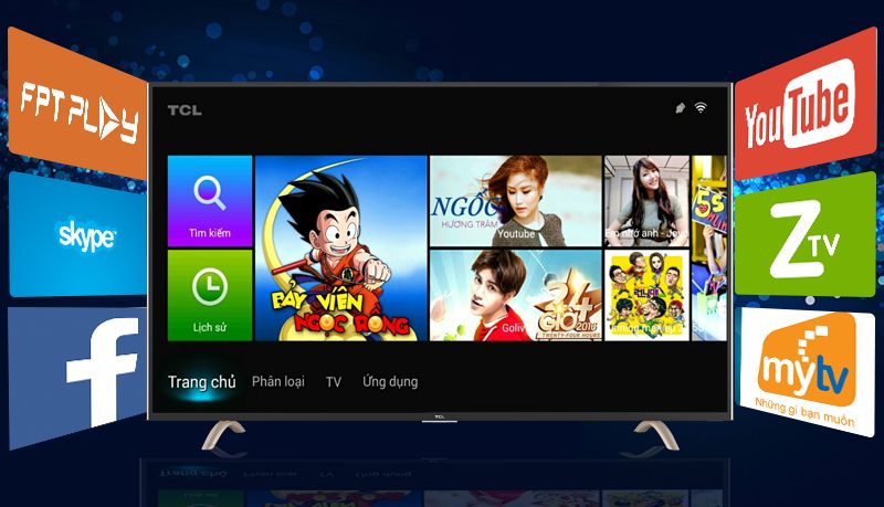 Smart Tivi TCL 32 inch L32P1-SF-Smart tivi Android Smart Tivi TCL 32 inch L32P1-SF-Smart tivi Android