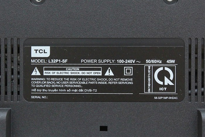 Smart Tivi TCL 32 inch L32P1-SF