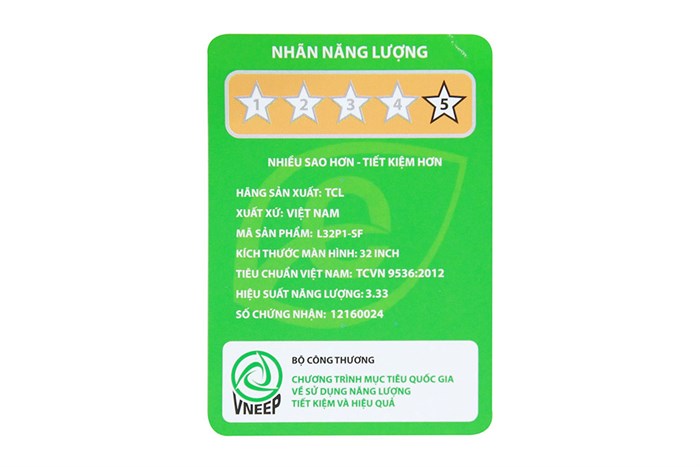 Smart Tivi TCL 32 inch L32P1-SF