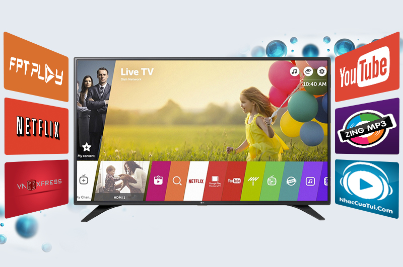 Smart Tivi LG 49 inch 49LH600T - Ứng dụng giải trí