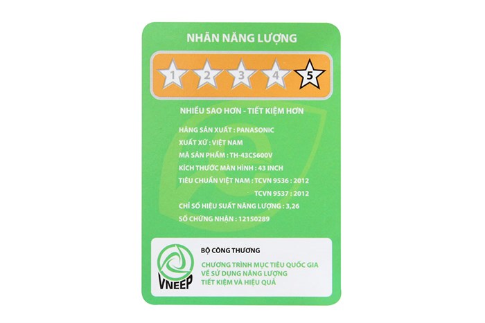 Smart Tivi Panasonic 43 inch TH-43CS600V