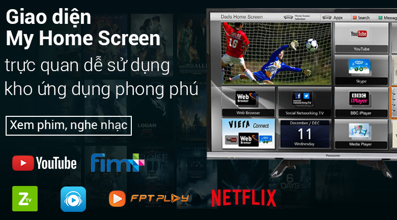 Smart Tivi Panasonic 32 inch TH-32DS500V