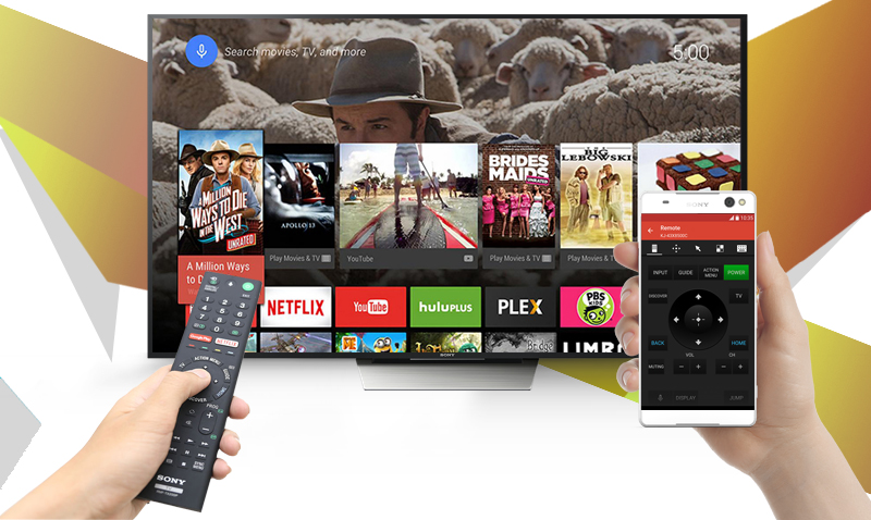 Android Tivi Sony 75 inch KD-75X8500D - Điều khiển tivi bằng điện thoại Android Tivi Sony 75 inch KD-75X8500D - Điều khiển tivi bằng điện thoại