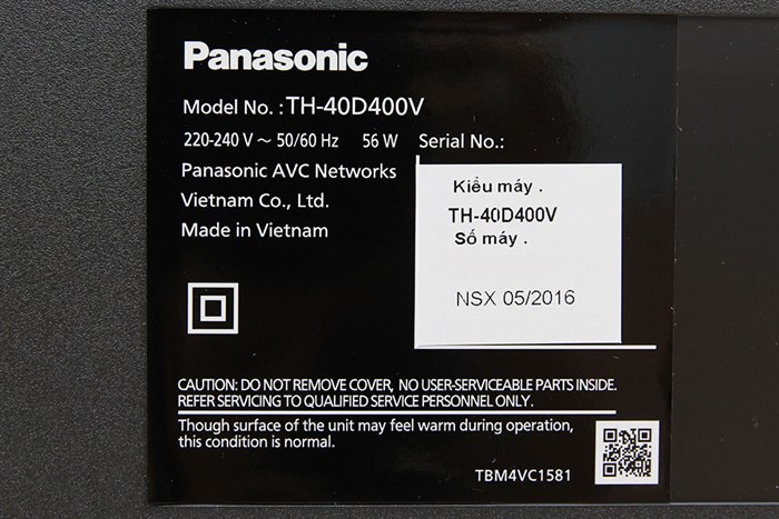 Tivi Panasonic 40 inch TH-40D400V