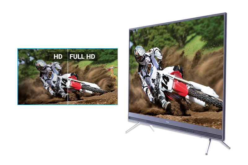 Hình ảnh sắc nét với độ phân giải Full HD (nét gấp 2 lần HD)