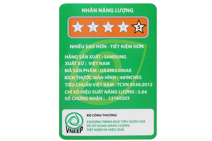 Smart Tivi Samsung 49 inch UA49K5300 Màu Đen