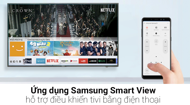 Smart Tivi Samsung 4K 50 inch UA50KU6000