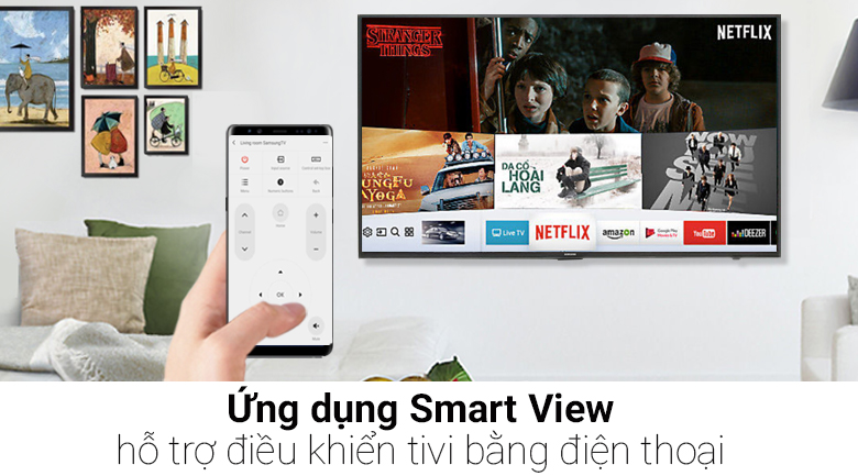 Smart Tivi Samsung 4K 55 inch UA55KU6000