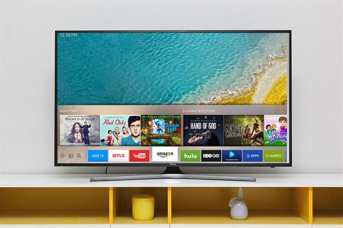 Smart Tivi Samsung 4K 55 inch UA55KU6000 Màu Đen