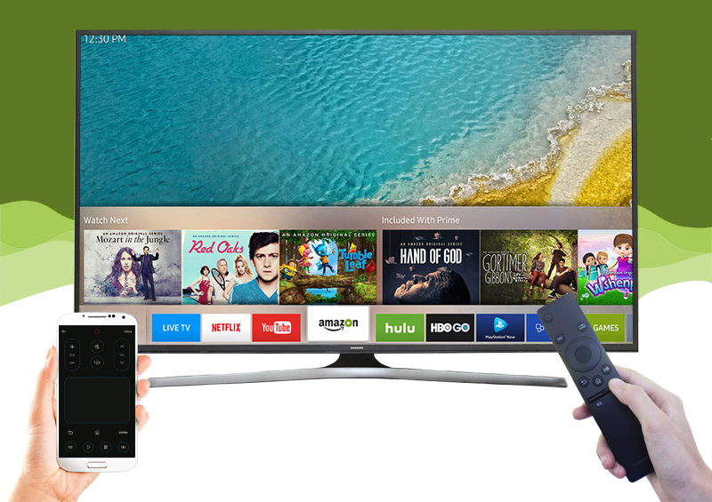 Smart Tivi Samsung 60 inch UA60KU6000 - Điều khiển tivi bằng điện thoại Smart Tivi Samsung 60 inch UA60KU6000 - Điều khiển tivi bằng điện thoại