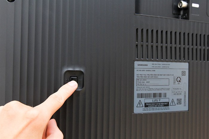 Smart Tivi Cong Samsung 4K 55 inch UA55KU6100 Màu Đen